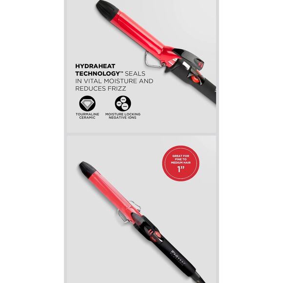 FHI Heat Platform Tourmaline Ceramic Professional Curling Iron - Picture 3 of 8